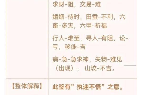 观音灵签求最近运势解签