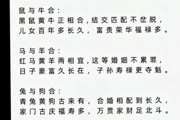 属相配对表
