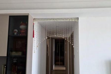 珠帘隔断风水效果图