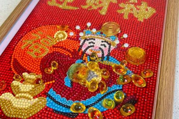 十字绣财神挂哪个位置合适，十字绣财神摆放位置？
