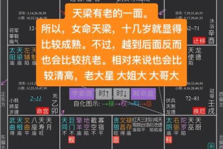 紫薇斗数大运和八字不一样