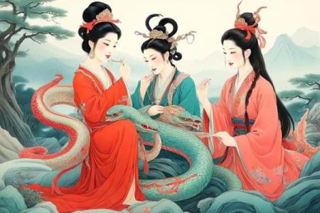 民间民俗传说：役蛇人与美女蛇