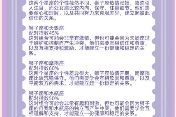 狮子男和天蝎座女配对合适吗