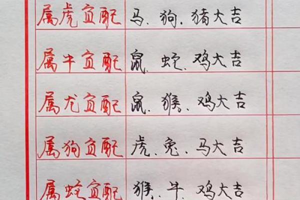 十二肖和十二生肖配对,十二生肖最佳婚配表是怎样的？