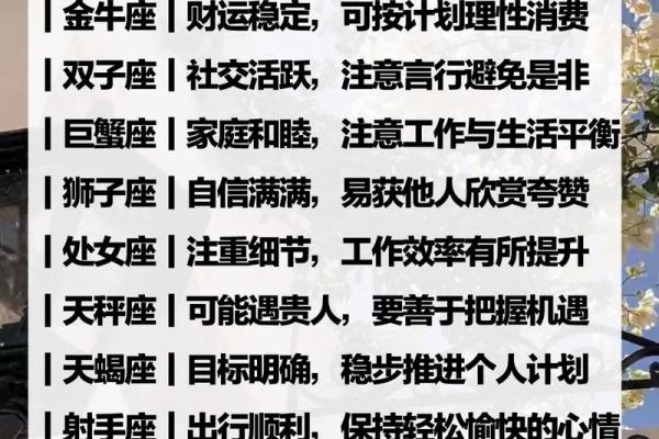十二星座未来十七天运势