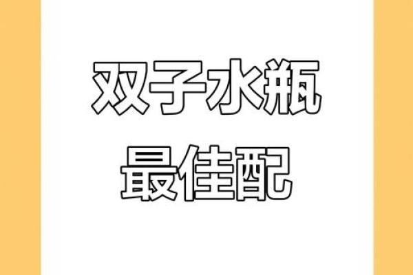水瓶座和双子座男生配对怎么样