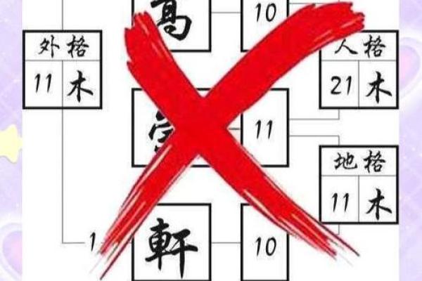 五格取名法测试吉凶结果