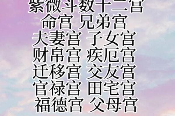 紫微斗数关系 紫微斗数看关系？