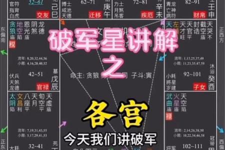 紫微斗数之财帛宫与诸星，破军星在财帛宫是什么意思？