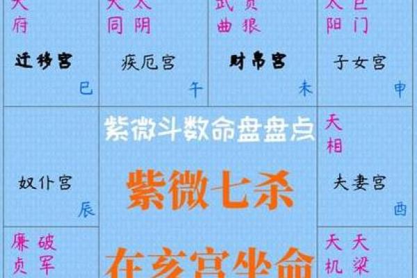 紫薇斗数七杀有哪些