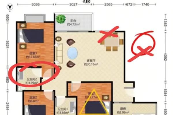 客厅东北角风水