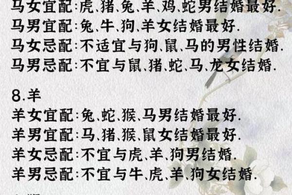 属相婚配十二生肖配对图表，属相婚配十二生肖配对图表图片？