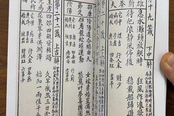 观音灵签19签复合