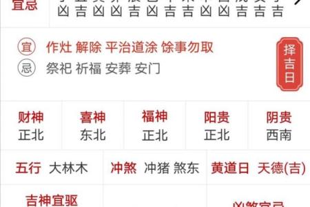 2024年大年初一春节黄历宜忌、卦象！