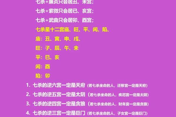 紫微斗数七杀十年大运 七杀大运十年都不顺吗？