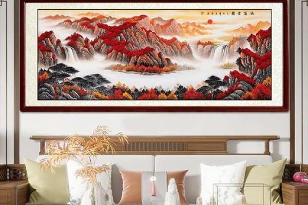 夫妻都属龙孩子属兔客厅挂什么画风水好-