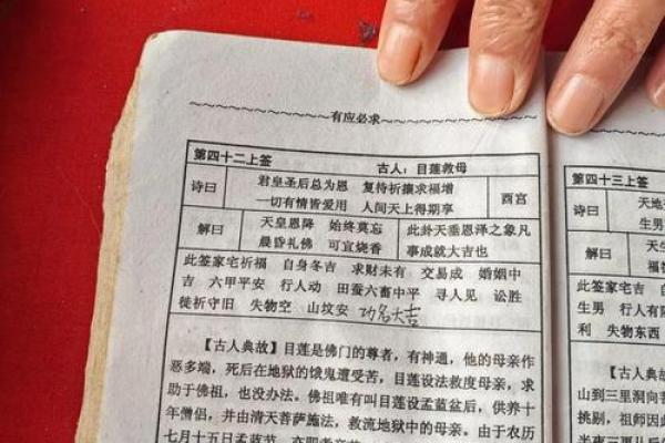 解签观音灵签50签健康