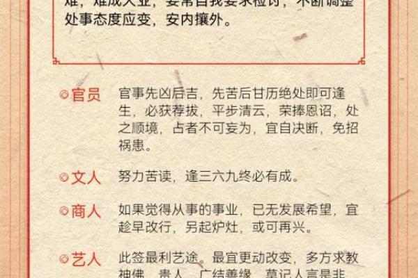 每一日财运灵签