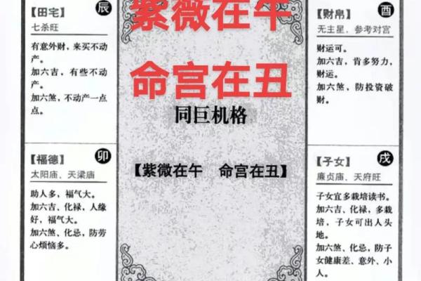 紫微斗数紫薇星落入什么宫