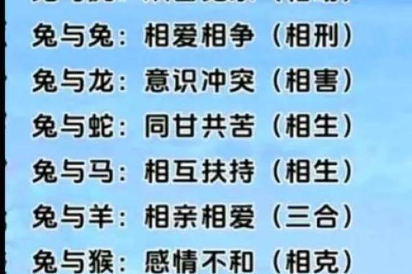 生肖兔和兔的配对是否适合