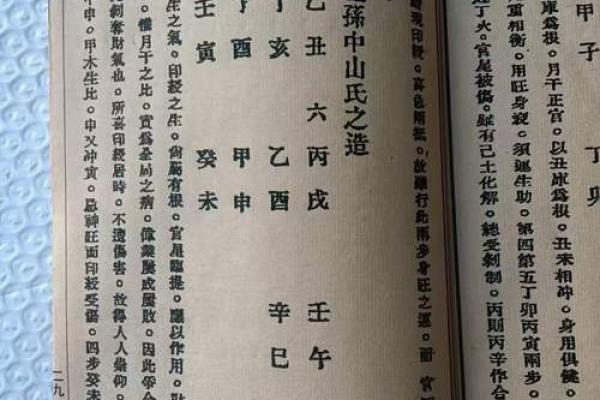 名人的八字