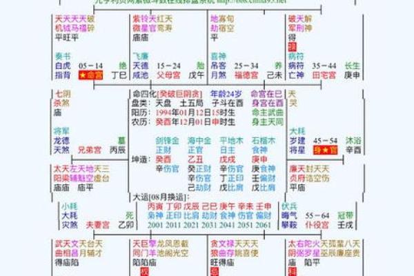 紫薇斗数看每日流盘