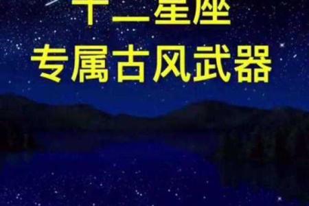 十二星座的武器