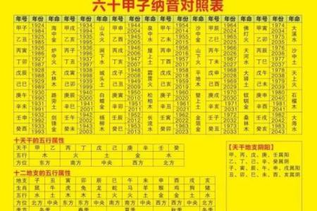 纳音八字
