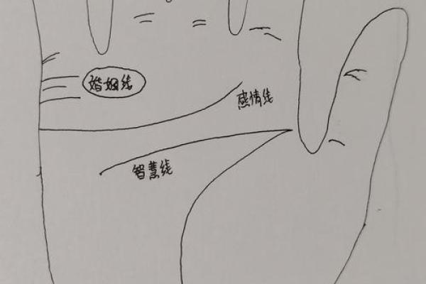 图解：手相婚姻线算命