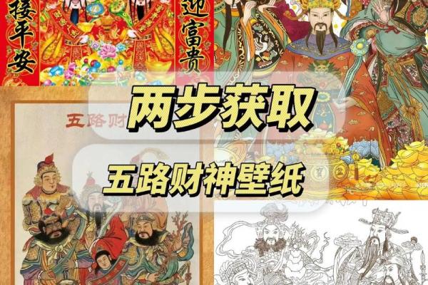 拜五路财神接五方洪福，财福双至，好运常临