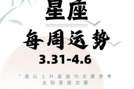 未来一周星座的运势女生