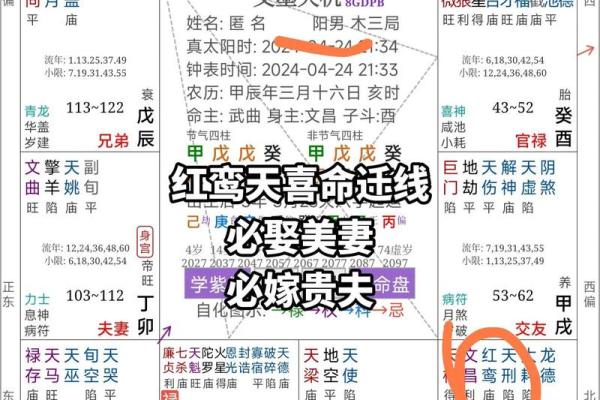 八字大运地支天喜