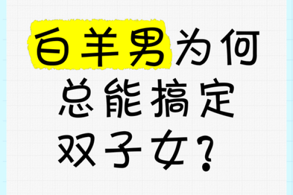 白羊座女最容易上哪个星座男的当