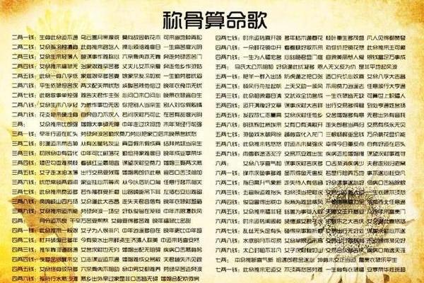 称骨算命女3.1