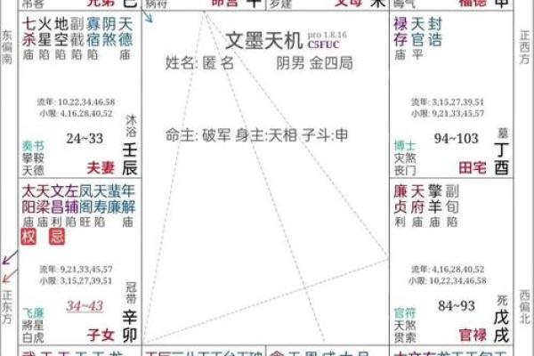 紫薇斗数限年吉凶