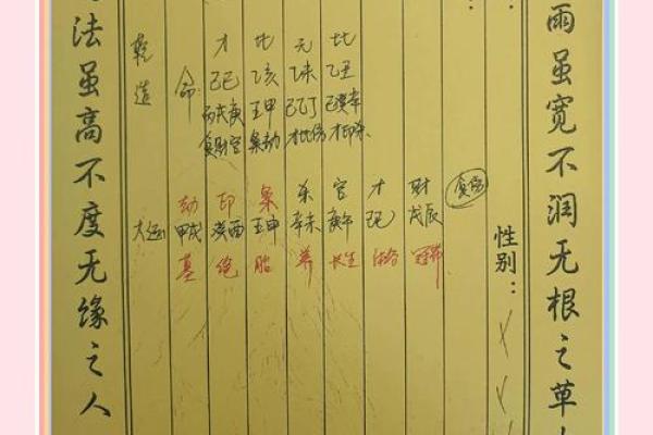 兄妹算命和合