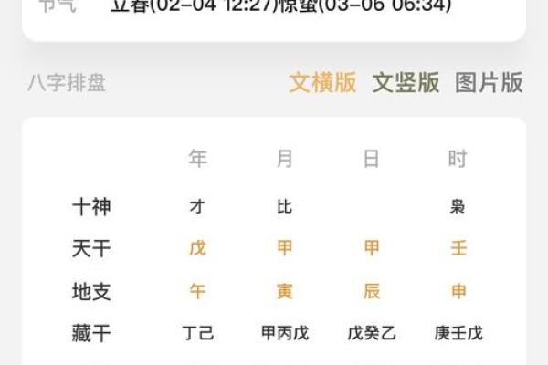 八字申子辰