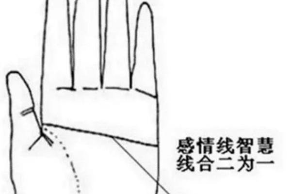 手相假断掌算命图解