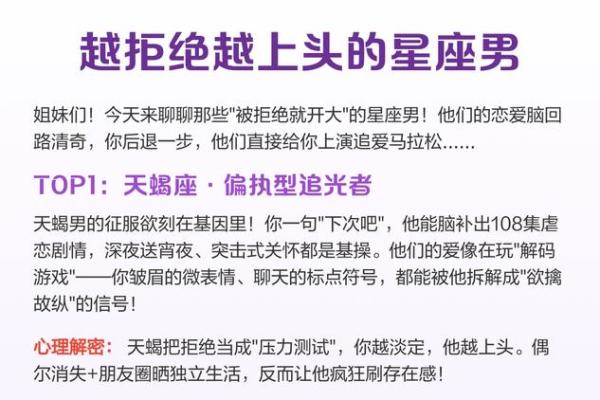 【专业星座分析】哪个星座的男生最善于撩妹？