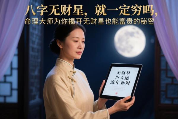 没有财运八字