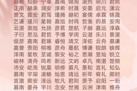 2019年4月10号辰时出生的男孩起名方法姓名