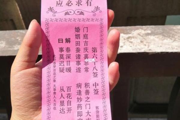 天王菩萨灵签