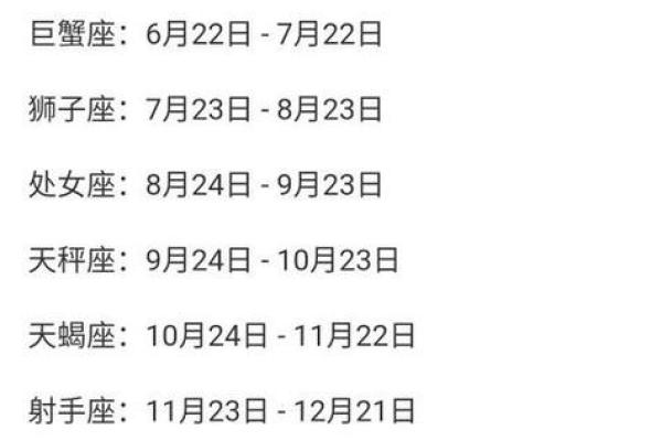 6月23日是什么星座