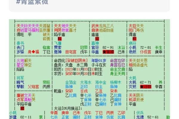 紫薇斗数紫薇疾厄
