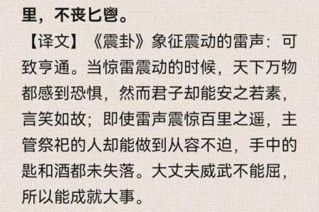 紫微斗数之八卦万物类象：震卦详解