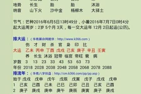 卜易居八字排盘免费,华易算命网八字排盘
