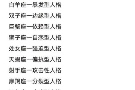 十二星座有哪些星座的