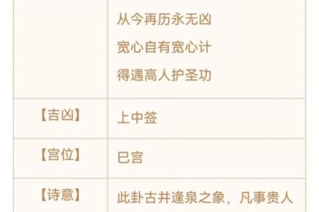 观世音灵签解签第十五签