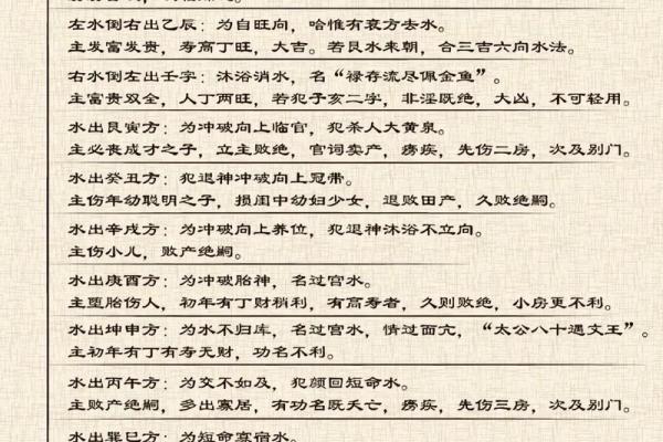风水上的“水口”寓意是什么？