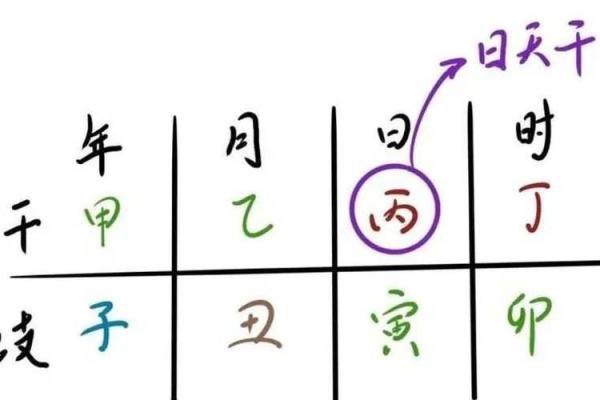 八字中的日柱